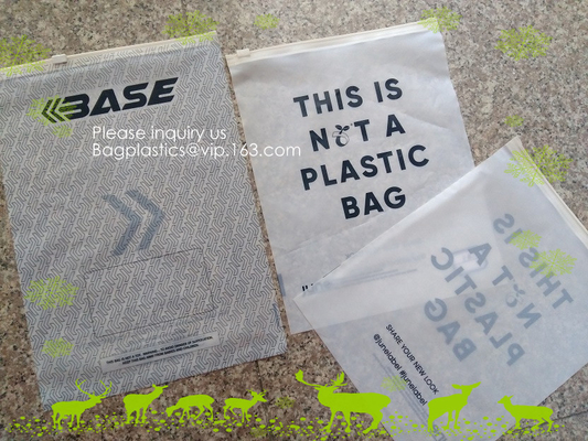Compostable Bags, Biodegradable Zip lockk Resealable Packaging Bags, Custom Zip lockking PBAT PLA bags