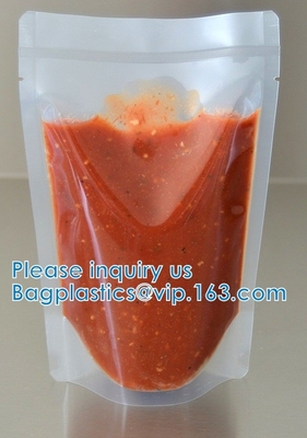 Liquids Pack, Sauce Press Seal Freezer Bag, Soup Stand Up Pouch Bag, Food Storage, Fridge Bag, Portion Bag