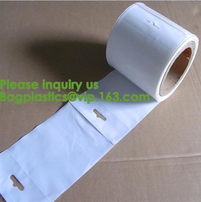 Biodegradable Pre-Opened Vented Autobag On A Roll For Autobag Machine, Bags On Roll In Auto Baggers