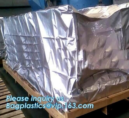 Jumbo Foil Bags, Aluminium Shield Cover, Foil Thermal Pallet Cover, Cargoes Protection, Vapour Barrier