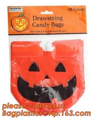 Pumpkin Lawn Bags, Festive Leaf, Halloween Decorations, Trick Or Treating, Party Supplies, Giant Goody Bags