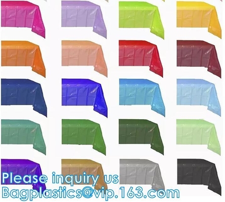 Biodegradable Corn Starch Household Hotel Tablecloths Disposable Table Cover, Birthday, Party, Christmas