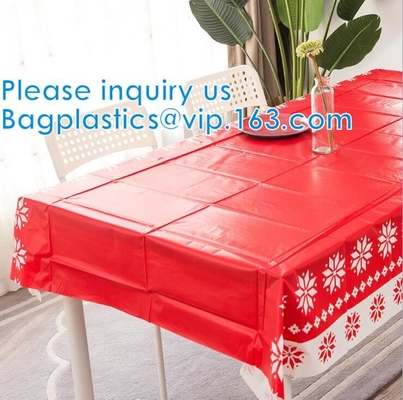 Biodegradable Corn Starch Household Hotel Tablecloths Disposable Table Cover, Birthday, Party, Christmas