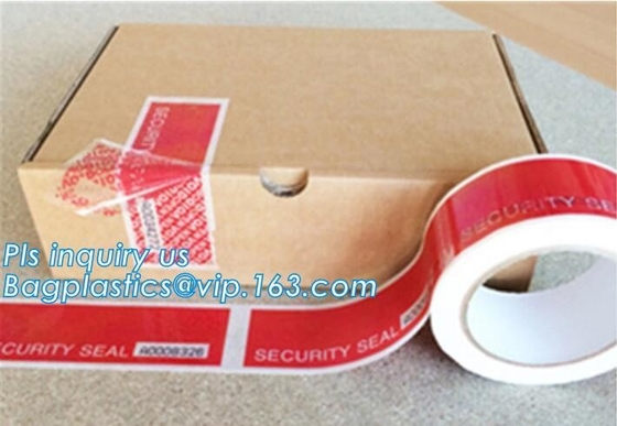 labeling tape, Number Transfer Warranty Clothing With Series Number Void Seal Tamper Evident Security Tape