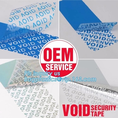 labeling tape, Number Transfer Warranty Clothing With Series Number Void Seal Tamper Evident Security Tape