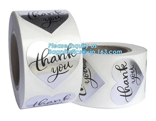 Die Cut Foil stamping, Waterproof Vinyl PVC Custom Logo Sticker Label, matte finish, PP label, PET sticker