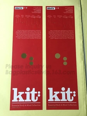 Die Cut Foil stamping, Waterproof Vinyl PVC Custom Logo Sticker Label, matte finish, PP label, PET sticker