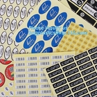 Die Cut Foil stamping, Waterproof Vinyl PVC Custom Logo Sticker Label, matte finish, PP label, PET sticker