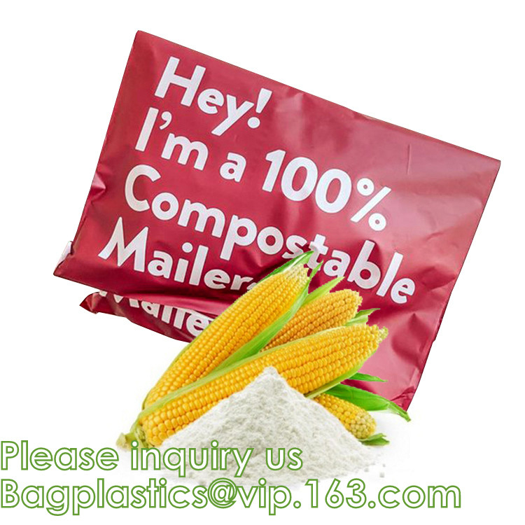 Biodegradable Mailers, Tamper-Evident &amp; Self-Sealing Shipping Envelopes, Waterproof Mailing, Puncture-Proof
