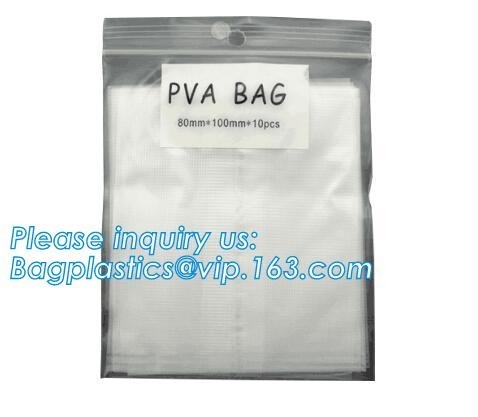 PEVA Water Soluble Plastic Laundry Bags, recycle bag, Cold Water Soluble Dissolvable Plastic Bags PVA Bag