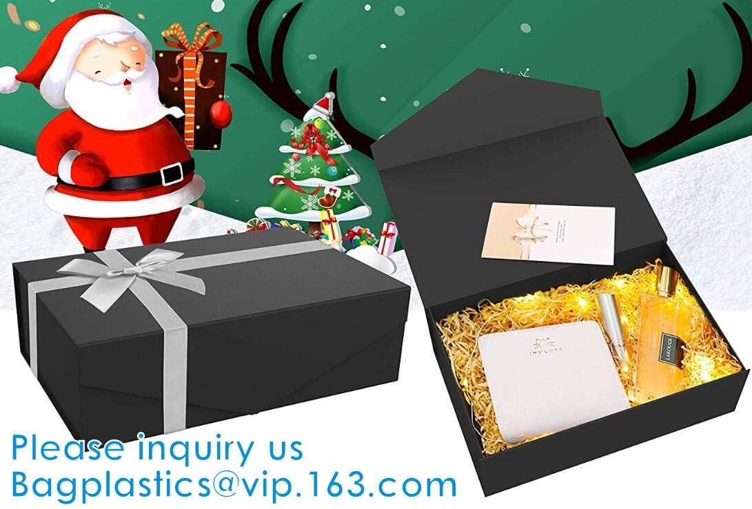 Matte Glossy Magnetic Lid Gifts, Crafting, Cupcake, Candy, Bridesmaid Proposal Boxes Easy Assemble Boxes
