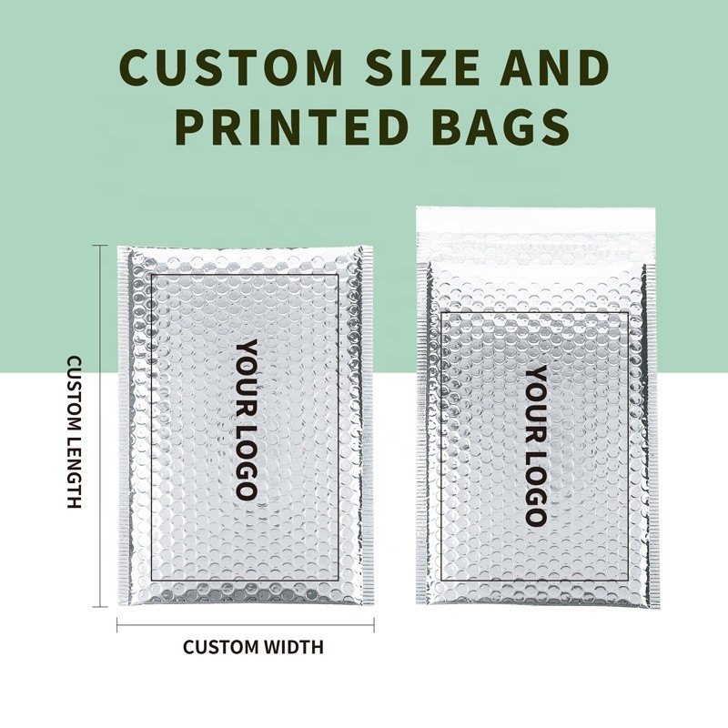 Bubble Out Bag Pouches, Shipping Mailers, Protective Self-Seal Bubble Packaging Bags, Shockproof Foam Bags