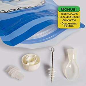 Food Portable Bags, Baby Milk Powder Pouch, Storage Bags, Infant Feeding Pouches, Formula Milk Powder Container 1