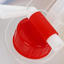 Portable Water Storage Jug, Water Carrier, Foldable Canteen, Outdoors BBQ Camping Hiking 3