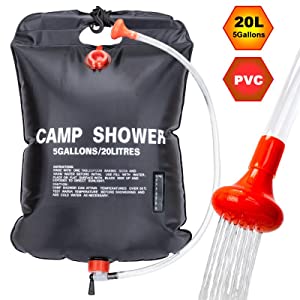 Portable Shower Bag, Travel Wash Kit, Camping Accessory, Outdoor Travel Camping Hiking, Pump, Sprayer 3