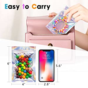 Multiple Uses Samll Pouch, Sample Bags For Party Supplies, False Eyelashes, Cosmetics, Jewellery 11