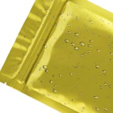 Foil Mylar Bags, Foil Pouch Bags, Multifunctional storage bags, Reusable, Recyclable, Resealable 8