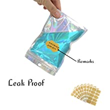 Smell Proof Baggies, Holographic Bags, Metallic Bag, Storage Pouch, Flower Packaging, Dried Leaves 1