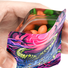 Stand Up Pouch With Slide Closure, Resealable Zip lockk Mylar Bags, Zip Sealing, Grip Seal, Slide Seal Lock 6