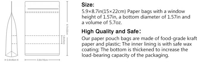Stand Up Pouch Bag With Or Without Zipper, Flat Heat Seal Bag, Flat Bottom Bag, Back Seal Bag 9