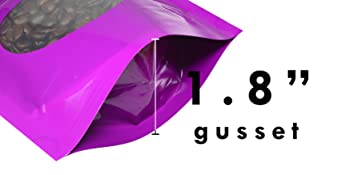 Zip lockk Stand Up Bags With Matte Window, Reusable, Heat-Sealable, Resealable Lock Seal, Matte, Glossy Color 2