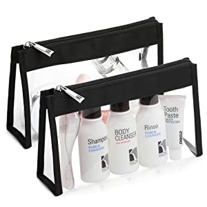 Cosmetic Makeup Bags, Toiletry Pouch, Travel Pack, Holographic Organizer, Toiletries Kit Zippered Pouch 4