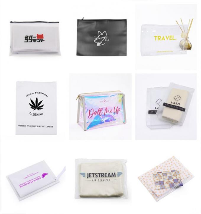 Biodegradable Custom Frosted Slider Zipper Pouch, Bikini Swimwear, Clothes, Eco Packaging, Zip Lock Bag 5