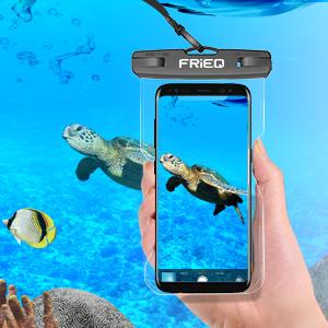 Double Zipper Seal Phone Bags, Waterproof Case, Universal size, dirtproof, dustproof Smartphones package 5