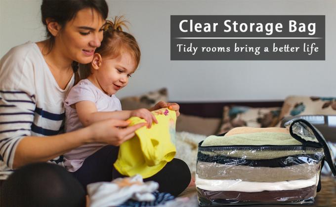 Toiletry Cosmetic Organizer, Waterproof, Large Capacity, moving Tote Bag, underbed Storage Zipper carry Bag 26