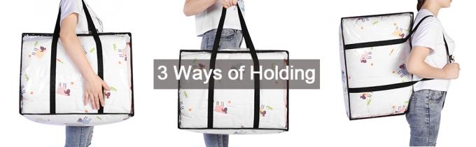 Toiletry Cosmetic Organizer, Waterproof, Large Capacity, moving Tote Bag, underbed Storage Zipper carry Bag 31