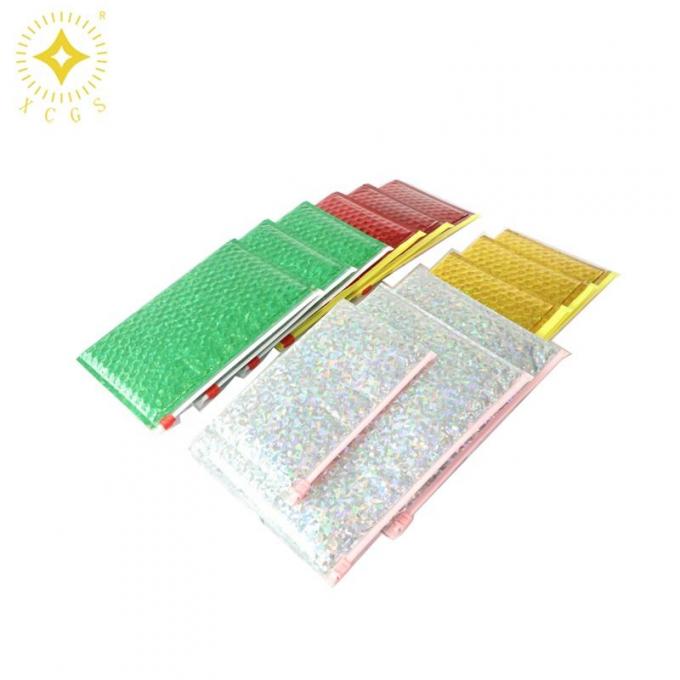 Shock-Resistance, Water-Resistant, Scratch-Resistant, Top Zip Lock, Reusable Reclosable Bubble Slider Zipper 0