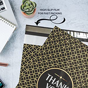 Mailer Envelope Tropical Leaf Mailing Shipping Package Bags-Self Seal, Shipping Supply, express delivery bags 3