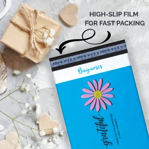 PLA Polylactide & PBAT Biodegradable Polymer, 100% Plant-Based, Compostable, Thank You Mailer Packaging Bag 4