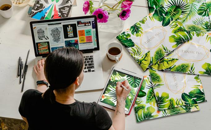 Compost Extra Thick Unpadded, Plant Based Biodegradable Envelope, COMPOSTABLE MAILER MOVEMENT, Mailer 6