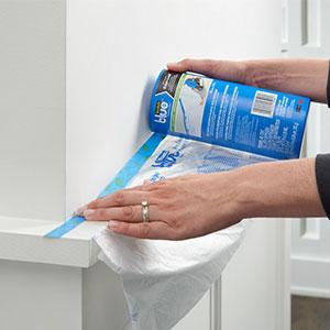 Automotive Roll Masking Film set, Painting Tray kit, Pre-Taped, Sheeting Covering, Car Furniture Protection Cover 13