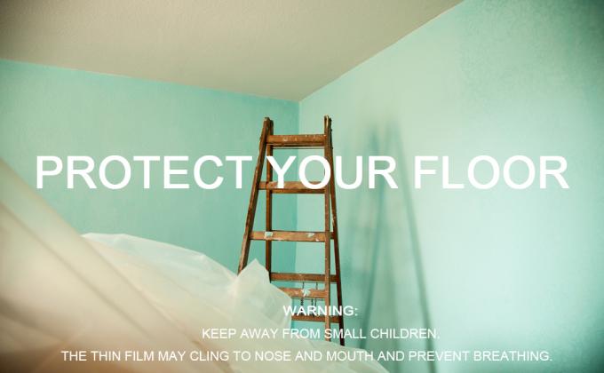 Painter Plastic Drop Cloths Sheet, Waterproof, rustproof, Anti-Dust Furniture Cover, Couch Cover, Furniture Cover 3