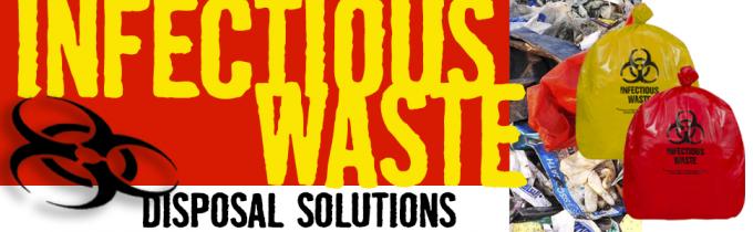 Biohazard Treatment Bags, Sterilized Bags, Disposal Bags, Waste Sacks, Hazardous Waste Bag With Ties 0