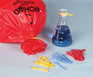 Safe Disposal, biohazard labeling, Autoclavable Bag, Polypropylene, Disposable, clear transparent Disposal sack 4