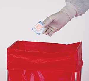 Safe Disposal, biohazard labeling, Autoclavable Bag, Polypropylene, Disposable, clear transparent Disposal sack 5