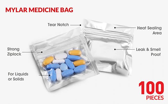Medicine Bags, Zip lockk Accessory Bags, Pill Baggies, Supplements organizer, Medication Pouch, Vitamin Storage 11