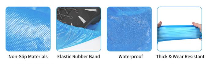 Safety Products, anti-slip, Indoor Disposable, Medical Plastic, Shoe Covers, Waterproof PE CPE Material 5