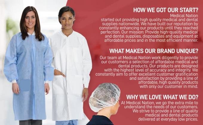 Elastic Cap covers, Medical Disposable Surgical Head Caps, Nonwoven Bouffant Mob Cap, Hair Net NURSE CAP 12