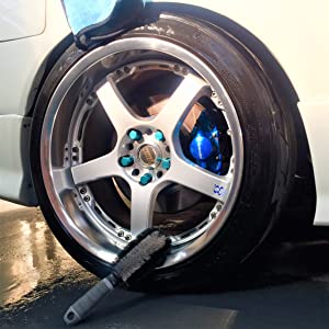 Car Clean Accesories Car Washing Cleaning Set 7 In 1 Portable Car Wash Kit, Brush Mop, Microfiber Car Towel 5