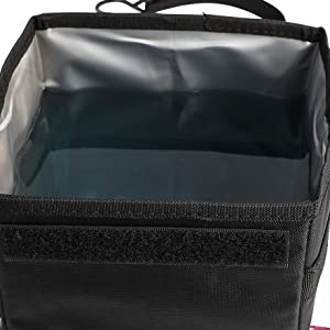 Car Trash Bags Car Backseat Organizer Bag Cooler, Car Garbage Can, Storage Pockets, Collapsible Portable bin 6