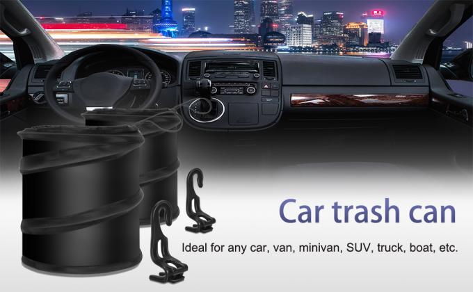 Car Trash Bags Car Backseat Organizer Bag Cooler, Car Garbage Can, Storage Pockets, Collapsible Portable bin 14