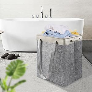 Laundry Hampers, Organizing Basket, Bin Storage Organizer For Toy Collection, Canvas Storage Basket 22