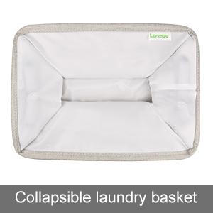 Laundry Hampers, Organizing Basket, Bin Storage Organizer For Toy Collection, Canvas Storage Basket 26