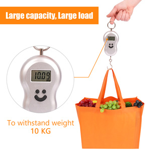 Nonwoven fabric Grocery Tote, Reinforced Handle Heavy Duty Large Shopping, Kitchen Reusable box bags 6