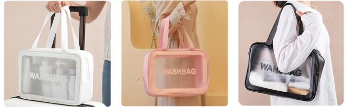 Storage, Travel, Promotion, Makeup Packing, Kits Organizer External Pockets, Cosmetic Large Makeup Bag 9