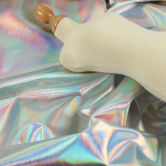 Reflective laser PU leather bag, Iridescent Tote, Fashion Holographic Handbag, Privacy Bag, Stadium Work Bag 7